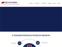 Tablet Screenshot of myonlinetoolbox.com